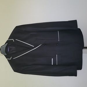 Figlio Lontano Men's Black 2 Piece suit